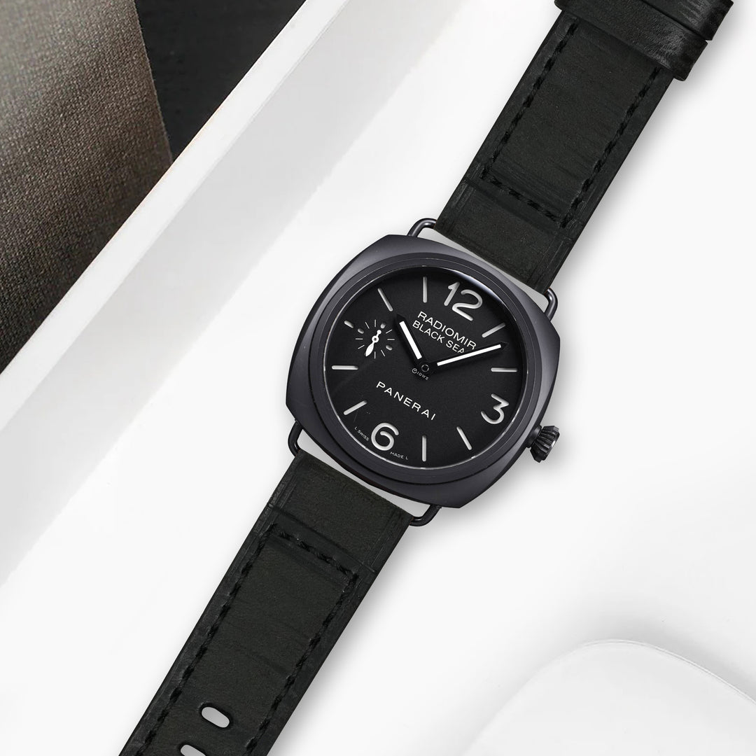 Panerai Radiomir Straps - Poesaka Black – Liger Straps