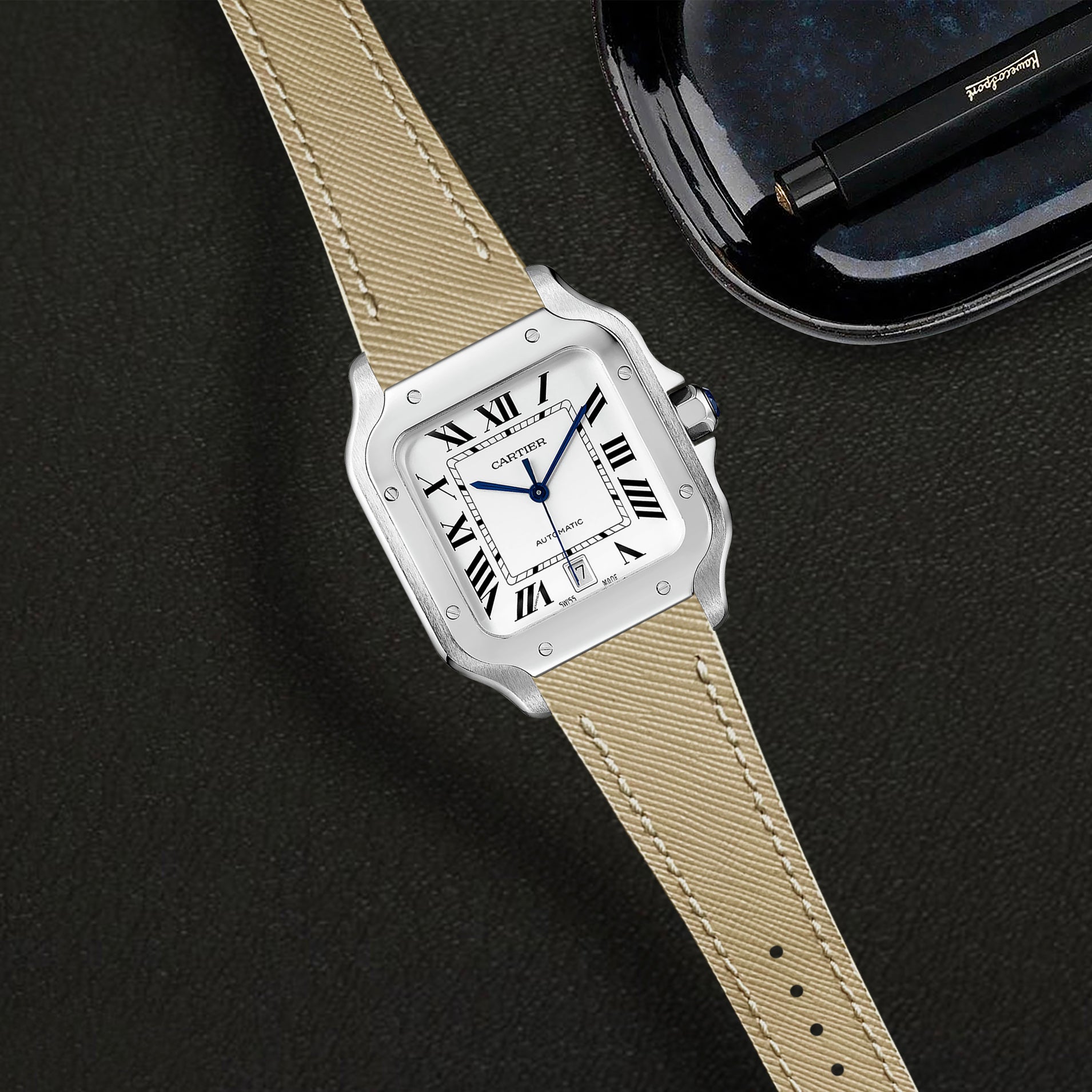 高感度ショップで2023年売れたブランド 1liger-straps-saffiano-beige- 小物