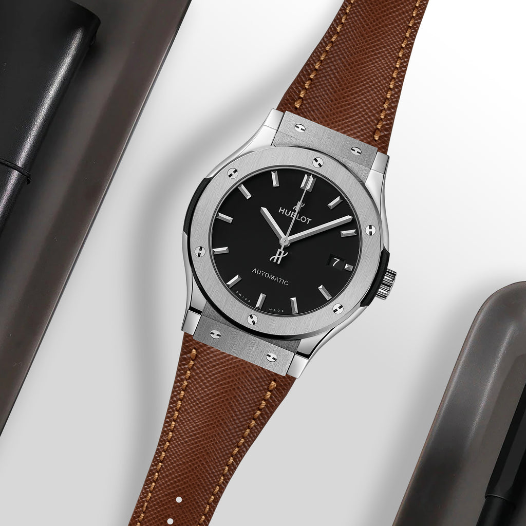 HUBLOT 革ベルト Hublot Classic Fusion Straps - Saffiano Brown – Liger Straps