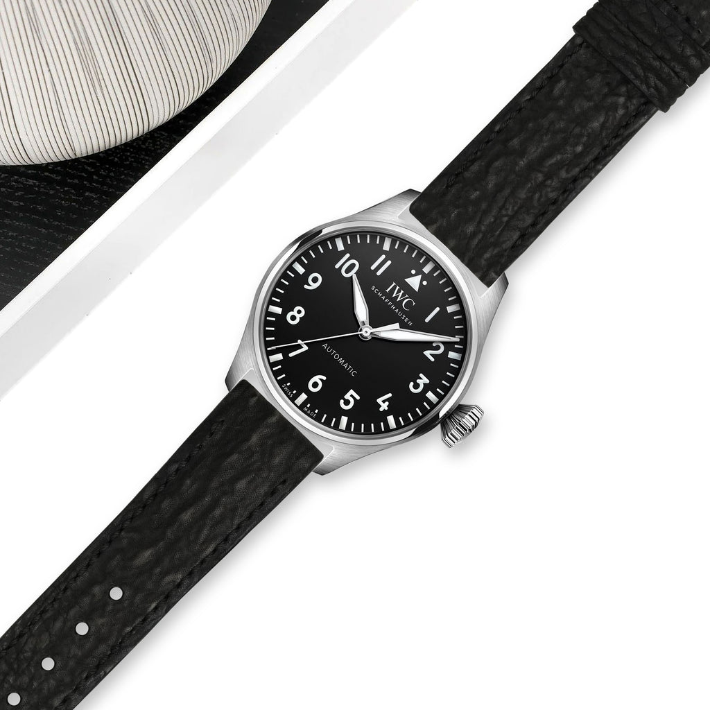 IWC Pilot Straps - Shark Black – Liger Straps