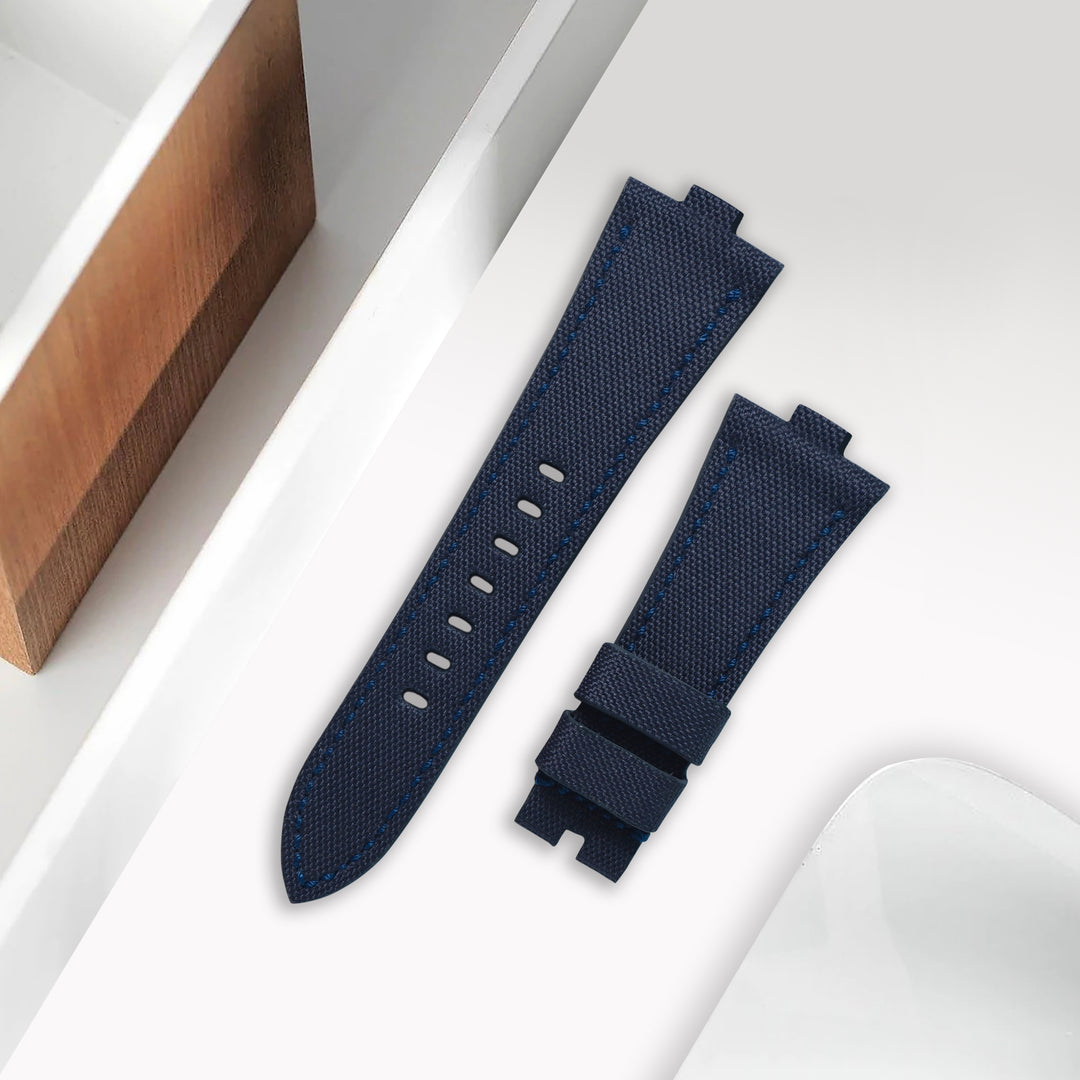 Vacheron Constantin Straps - Canvas Navy Blue – Liger Straps