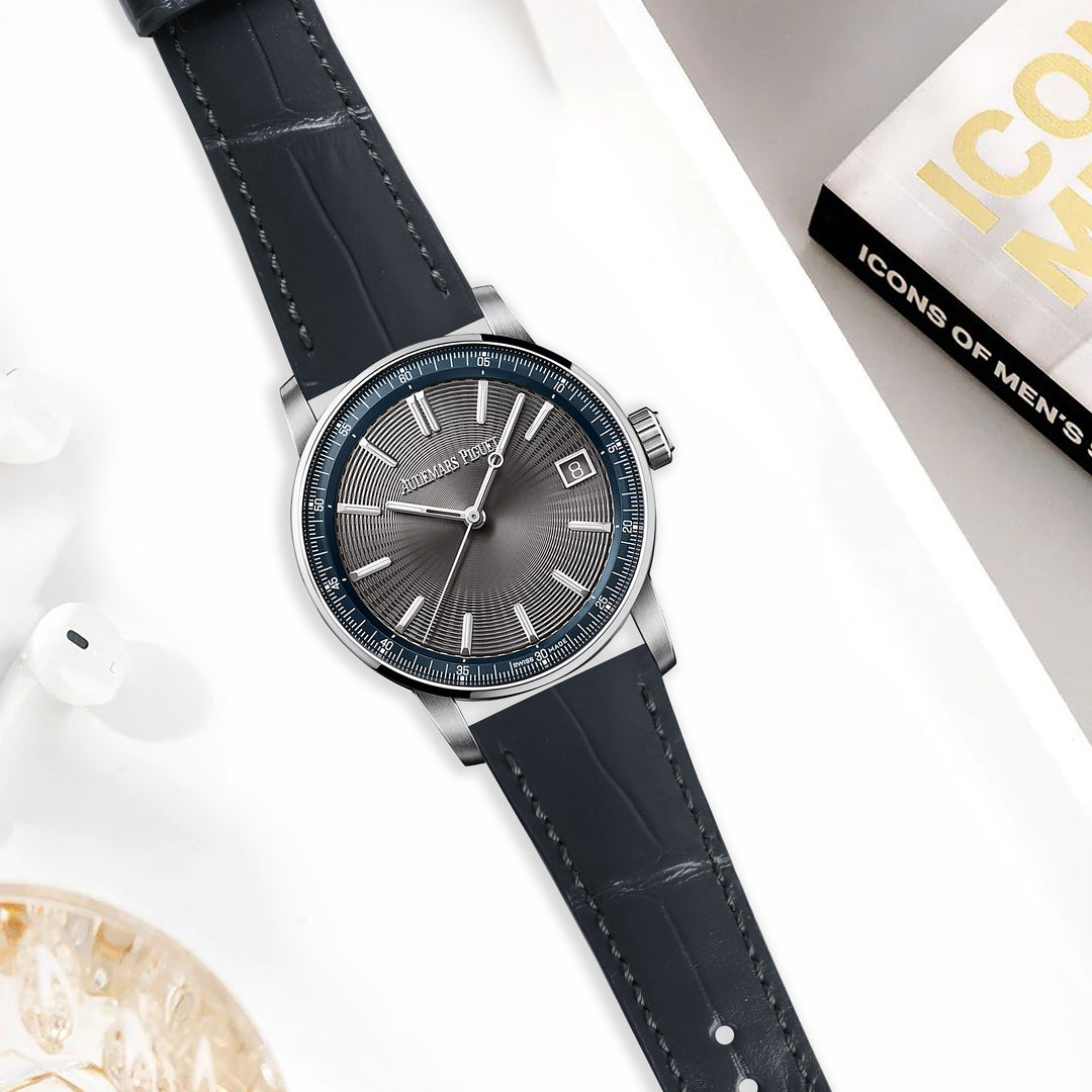 Audemars Piguet Code 11.59 XS ストラップ AP Code 11.59 Straps - AP Croco Dark Grey – Liger Straps
