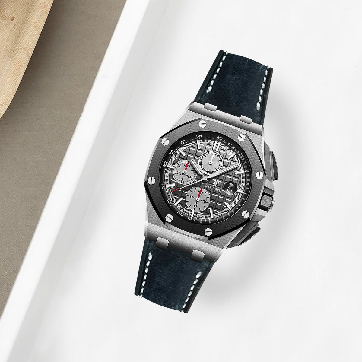 AP ROO 44mm Straps - AP Diablo Navy Blue – Liger Straps
