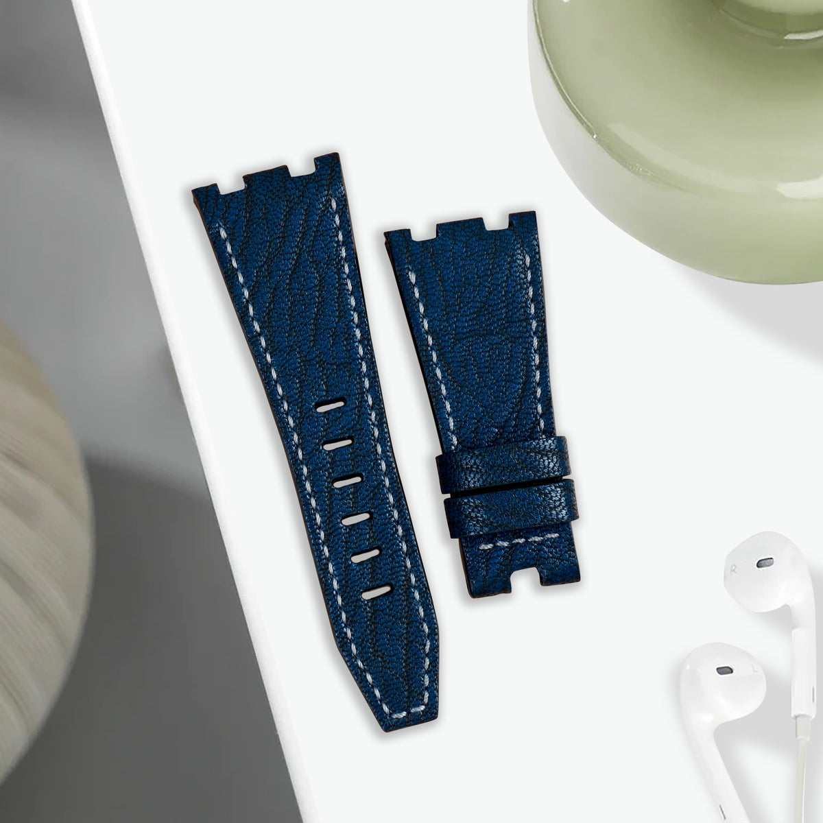 AP ROO 42mm Straps - AP Elephant Navy Blue – Liger Straps