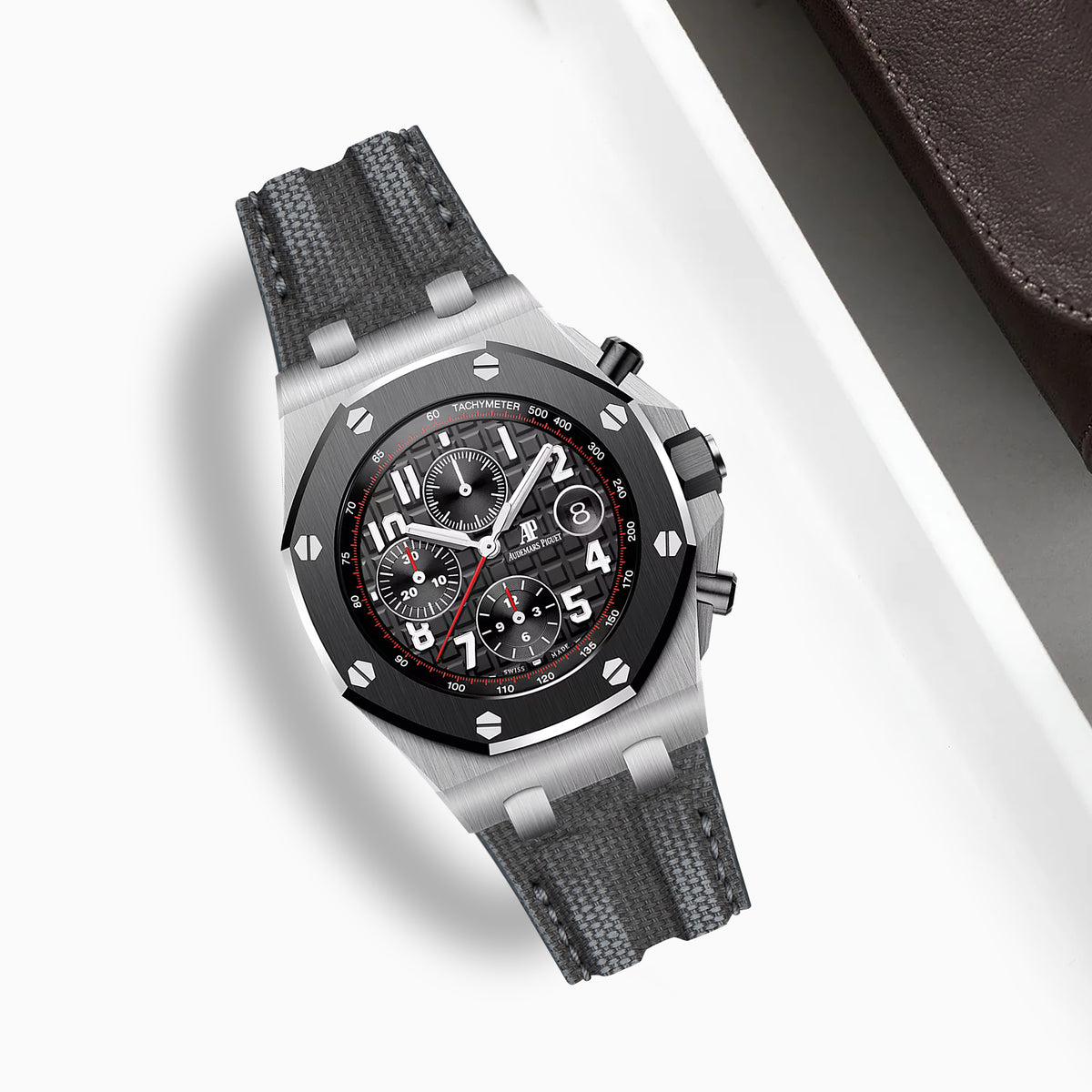 AP ROO 42mm Straps - AP Phantom Grey – Liger Straps