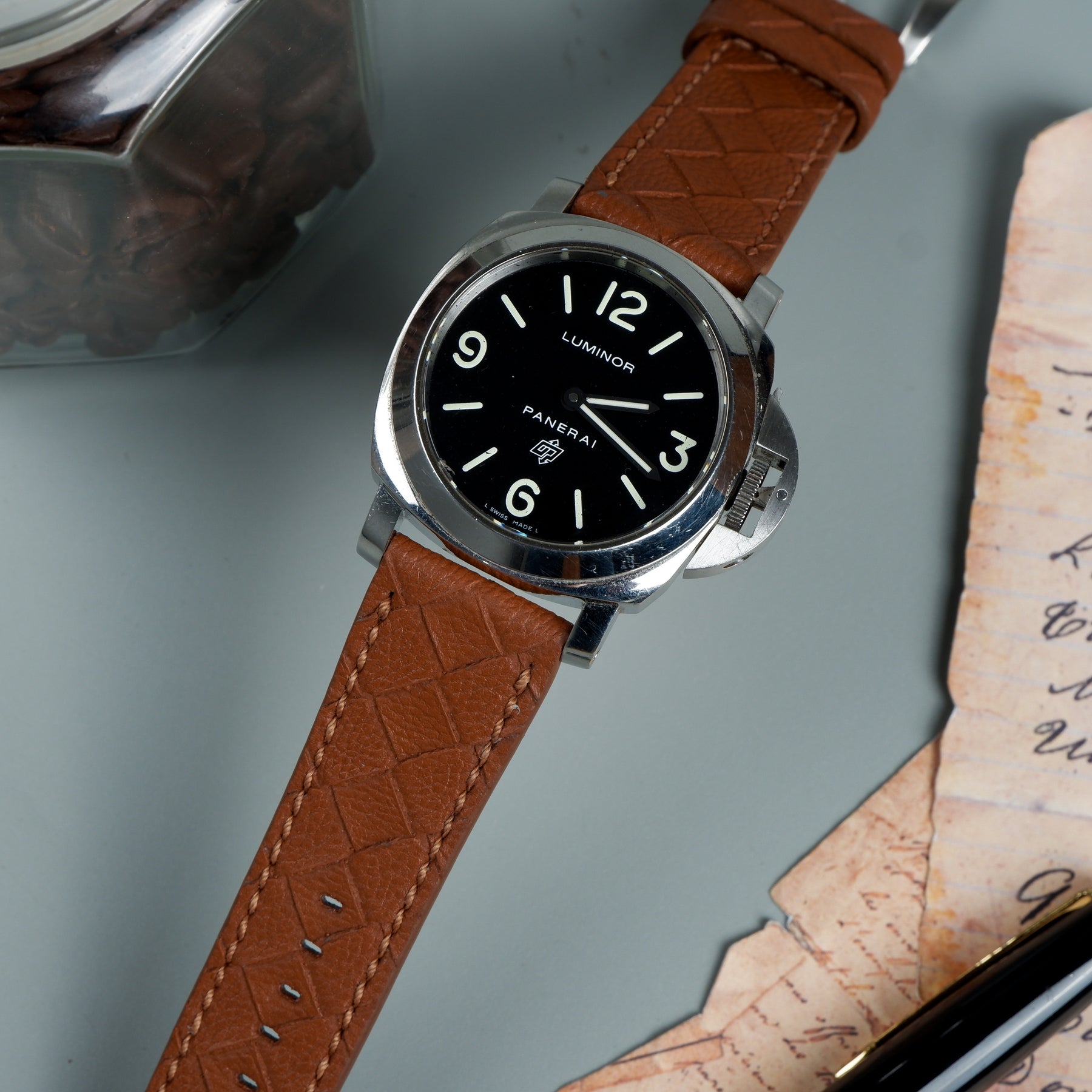 Panerai Luminor Straps Bottega Copper Liger Straps