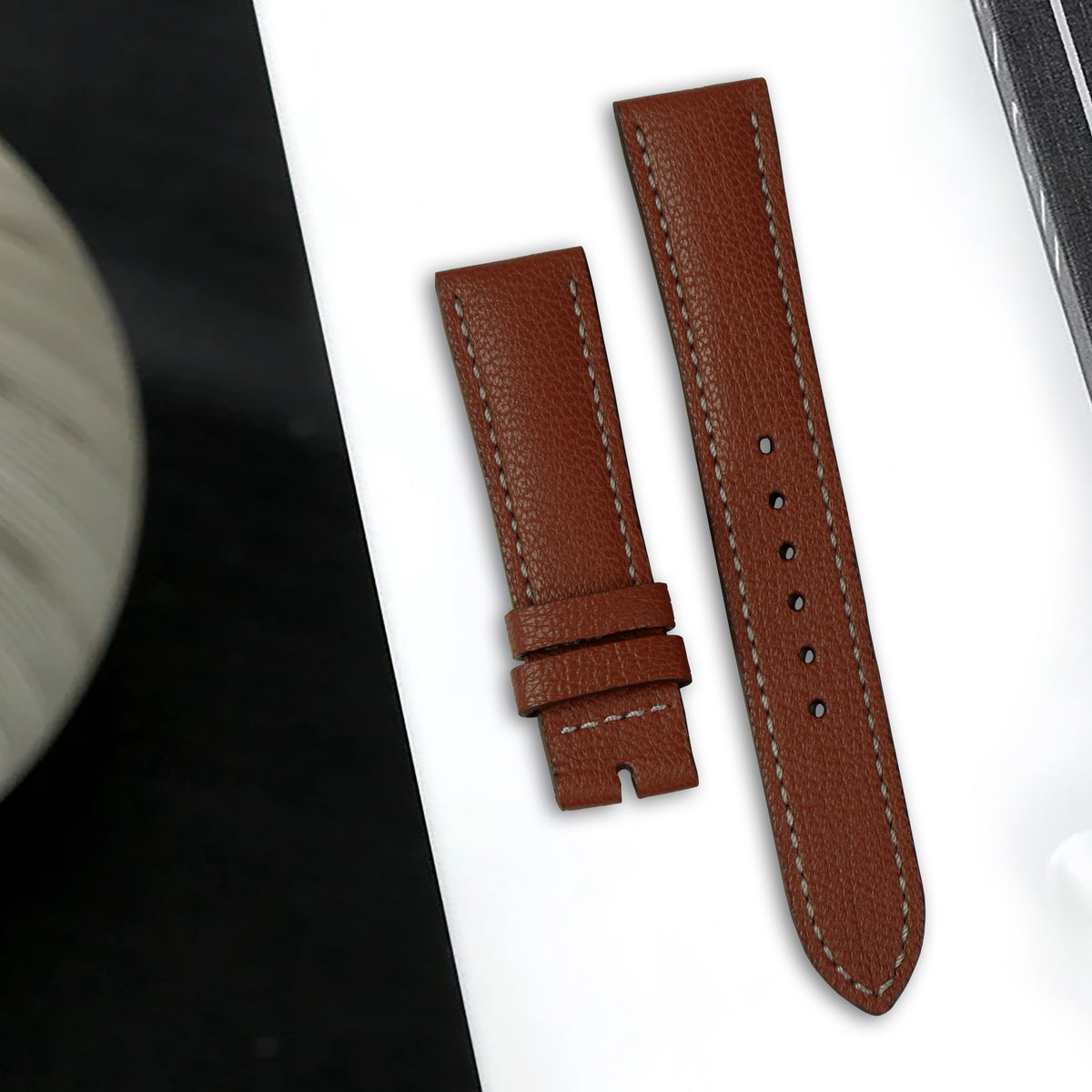 Rolex Daydate Straps - Chevre Bourbon – Liger Straps