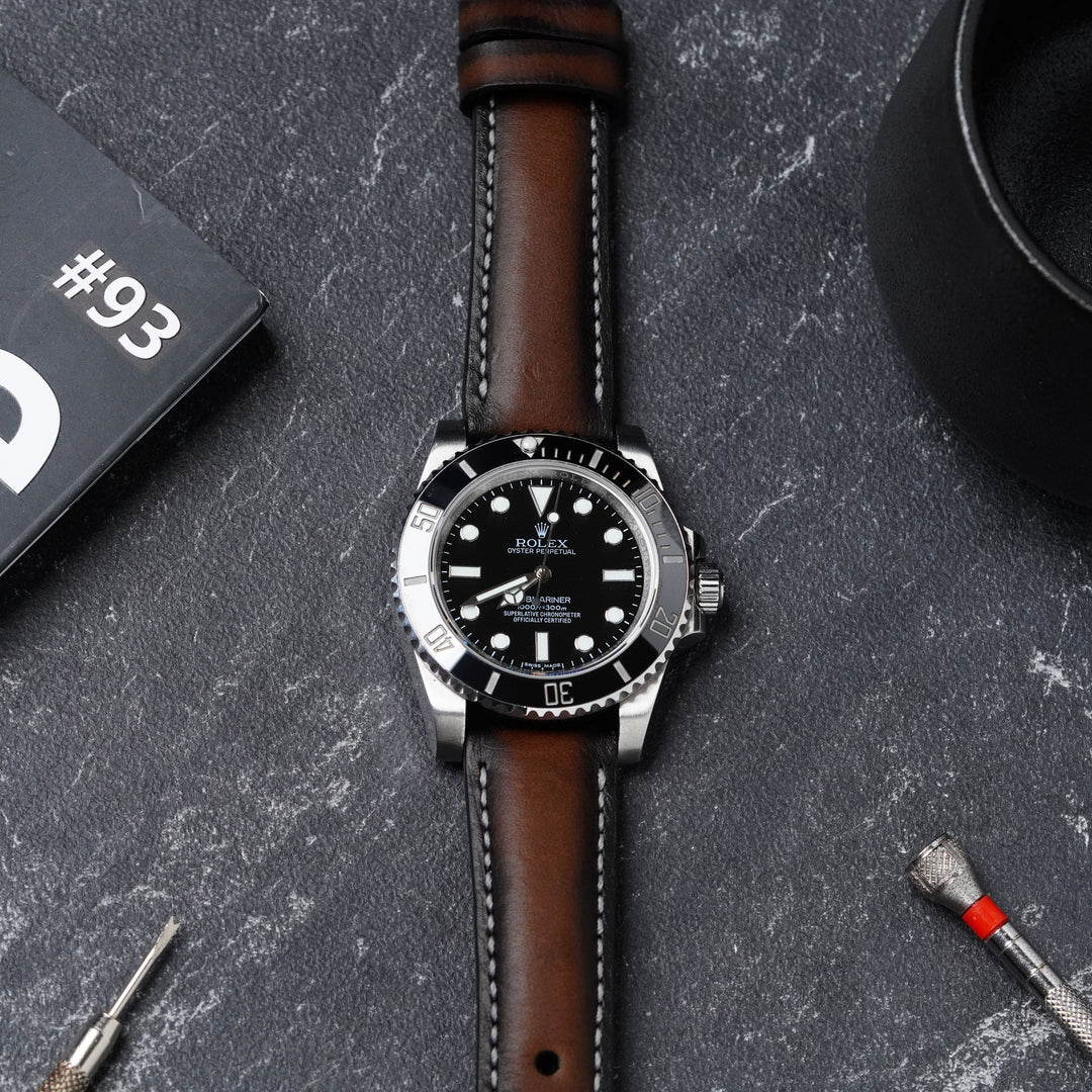 Rolex Submariner Straps - Dappled Walnut – Liger Straps