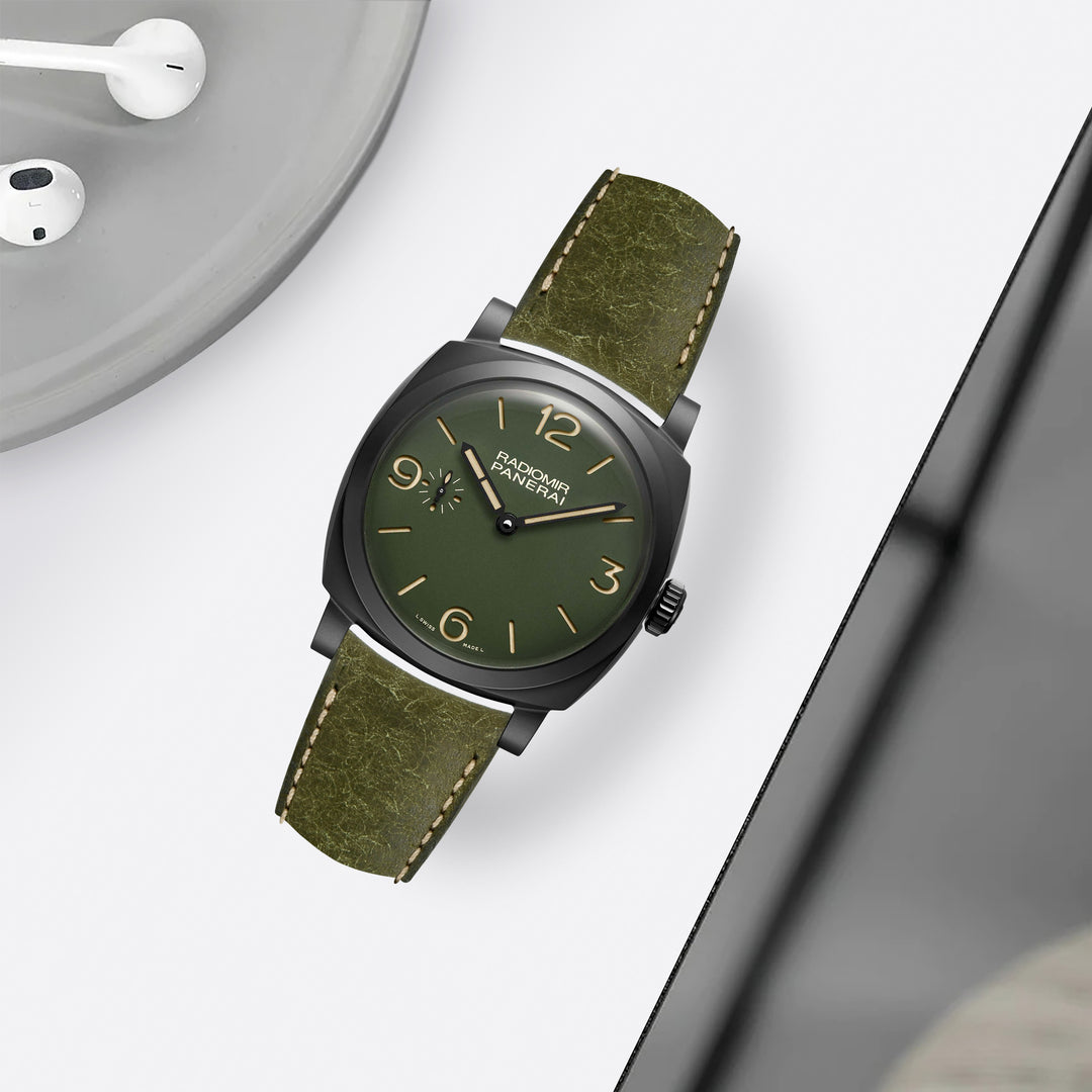 Panerai Radiomir 1940 Straps - Diablo Olive – Liger Straps