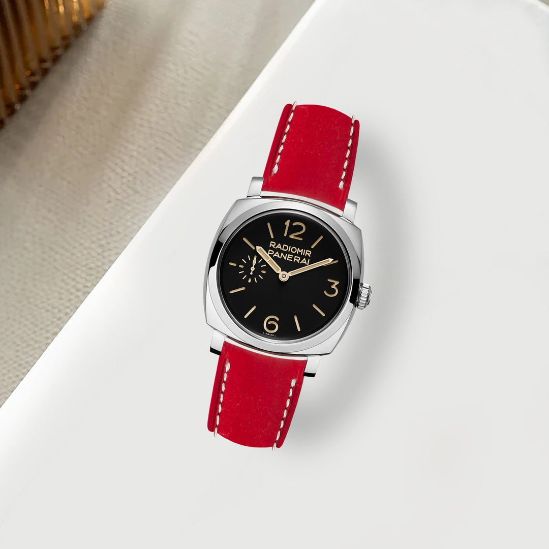 Panerai Radiomir 1940 Straps - Diablo Red – Liger Straps