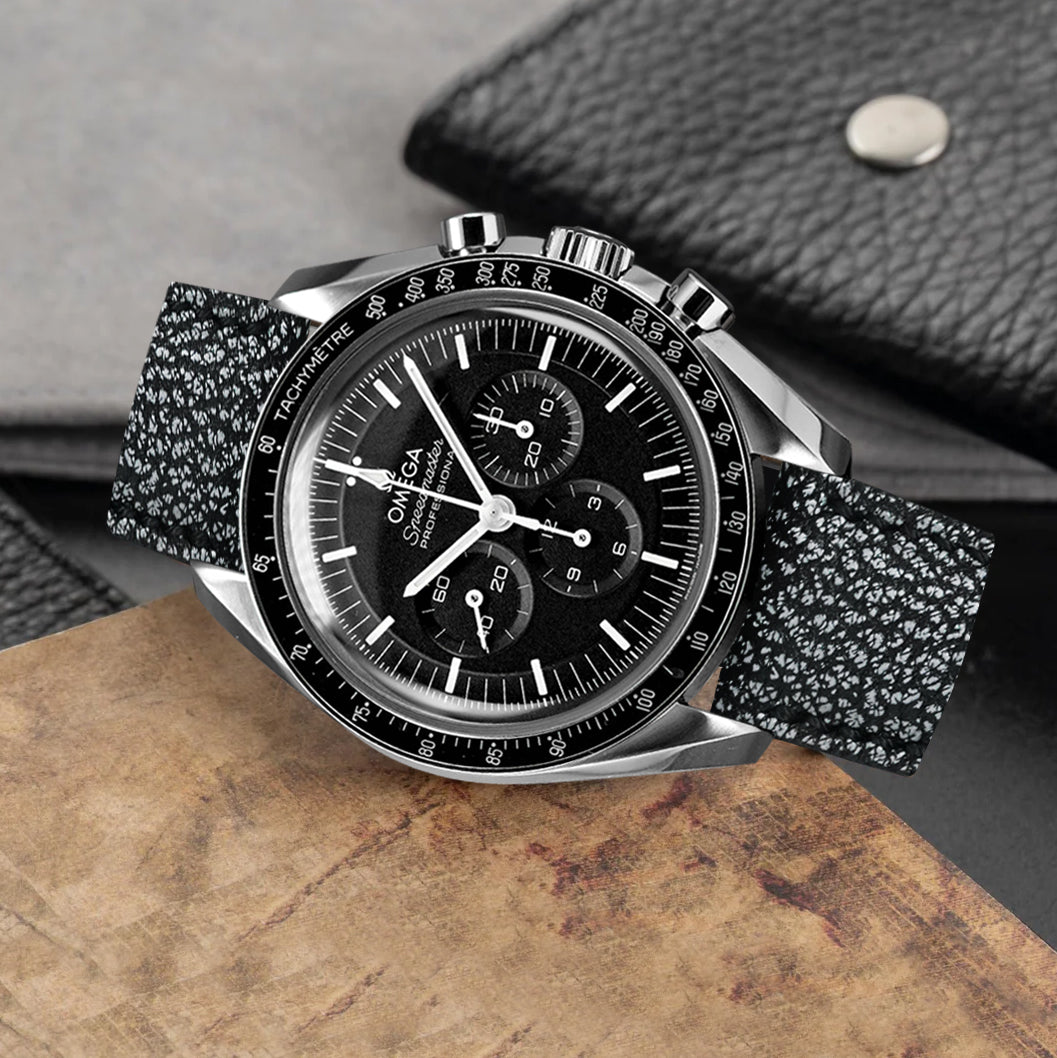 Omega Speedmaster Moonwatch Straps - Elephant Anthracite – Liger Straps