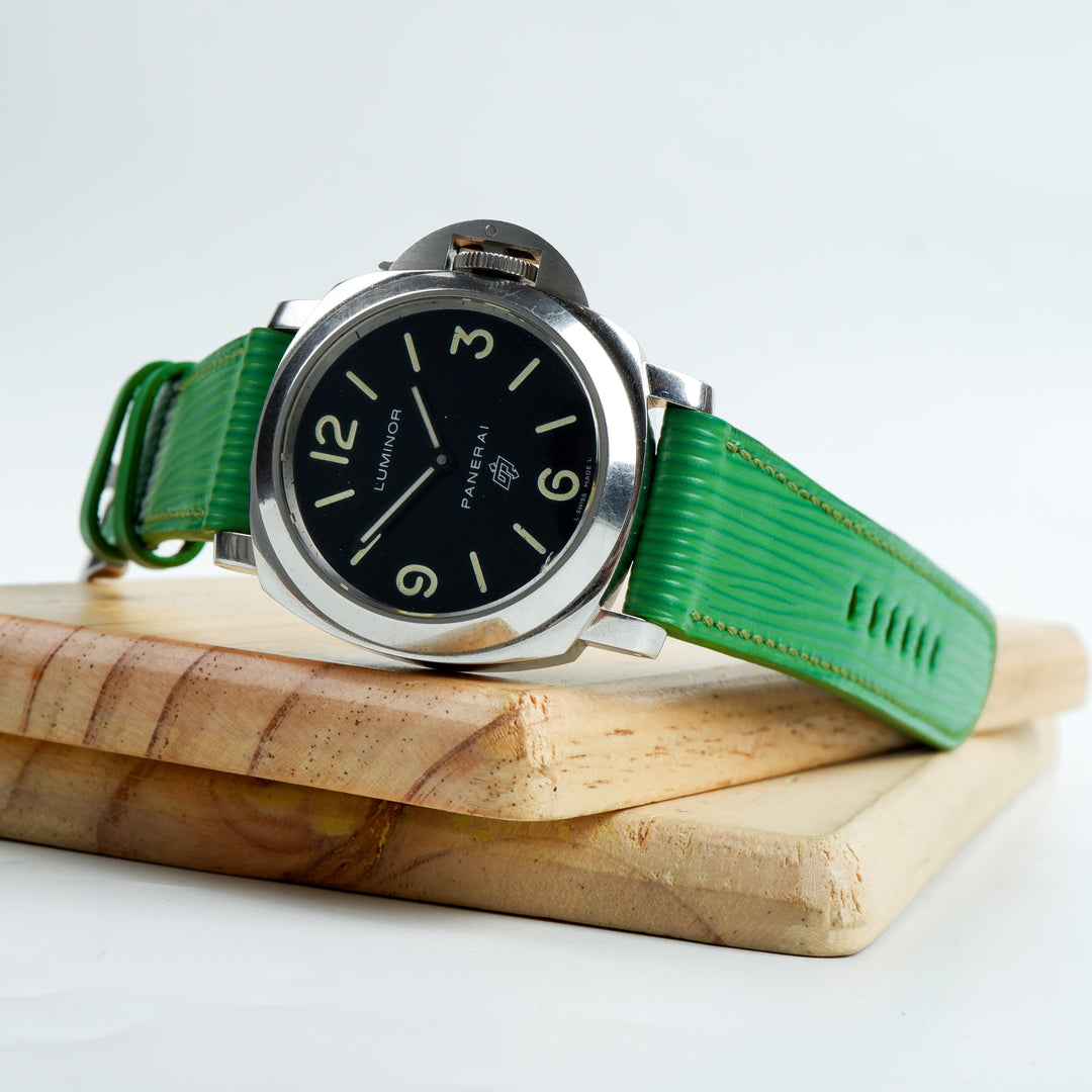 Panerai Luminor Straps - Epi Kelly Green – Liger Straps