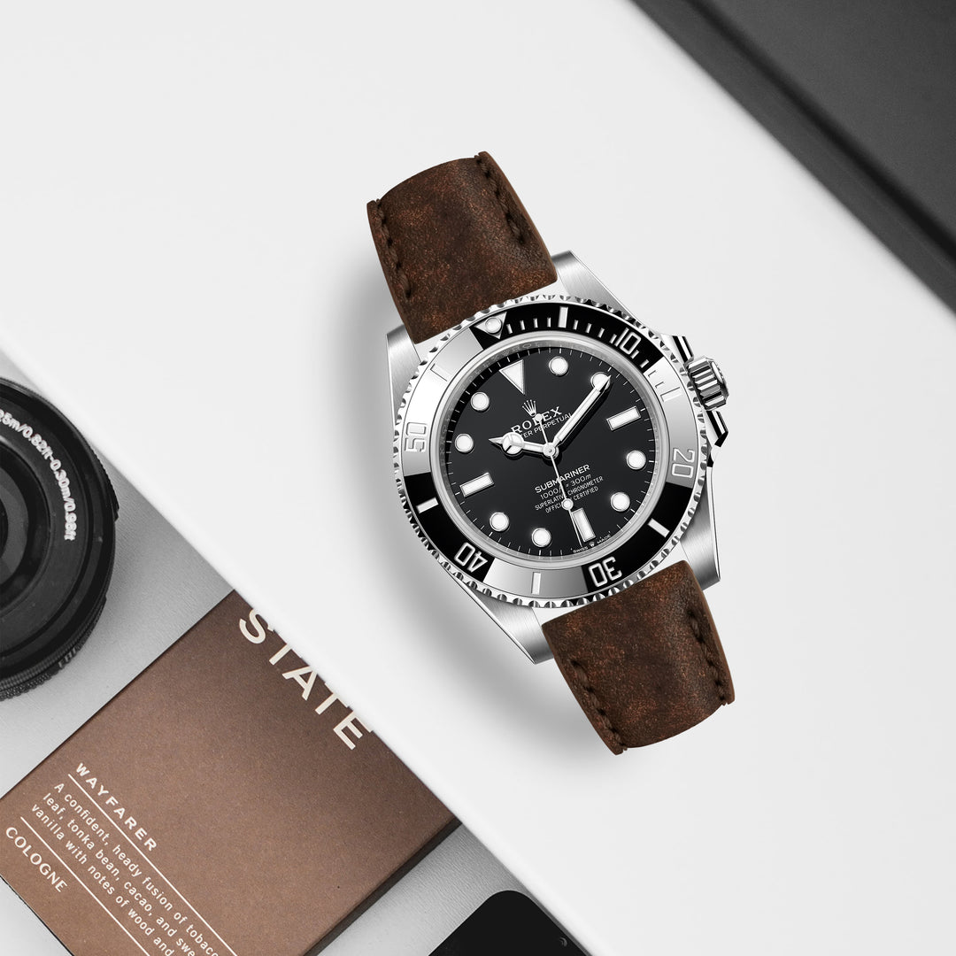 ラババン Rolex Submariner Straps - Habana Brown – Liger Straps