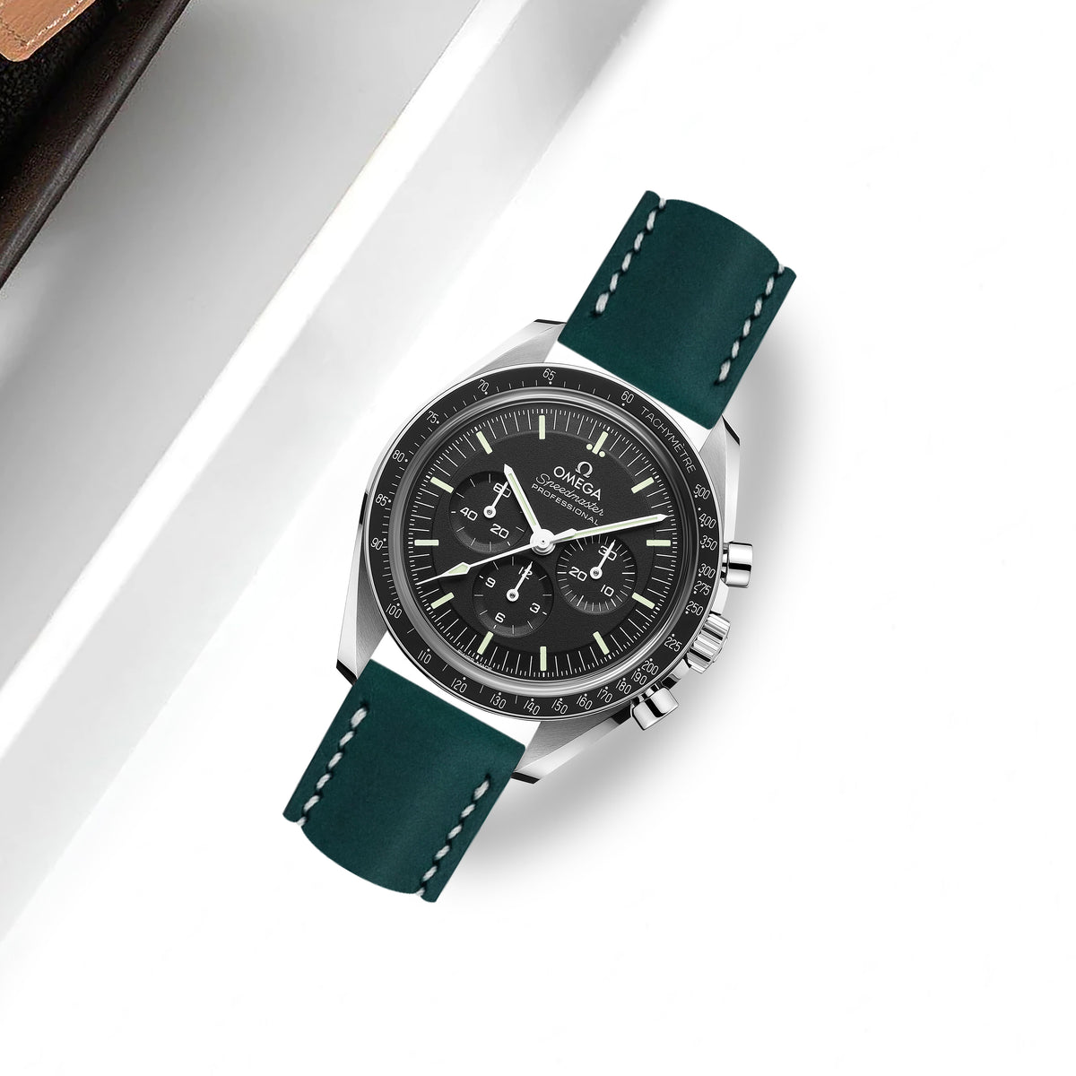 Omega Speedmaster Moonwatch Straps - Minerva Turquoise – Liger Straps