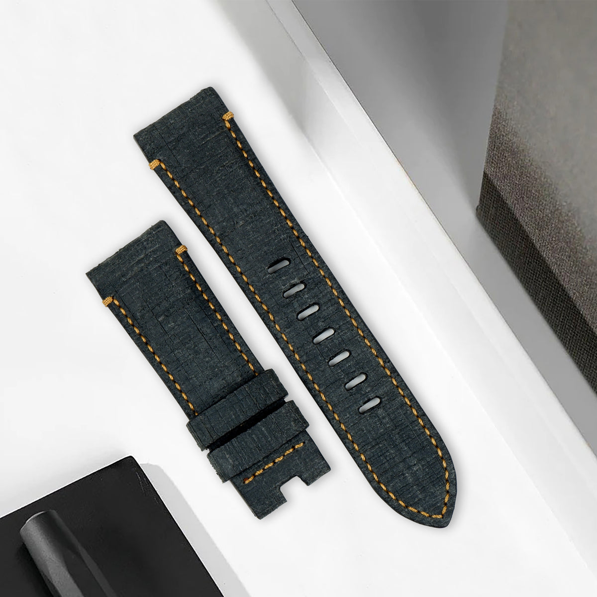 Tudor Pelagos Straps - Ospro Black – Liger Straps