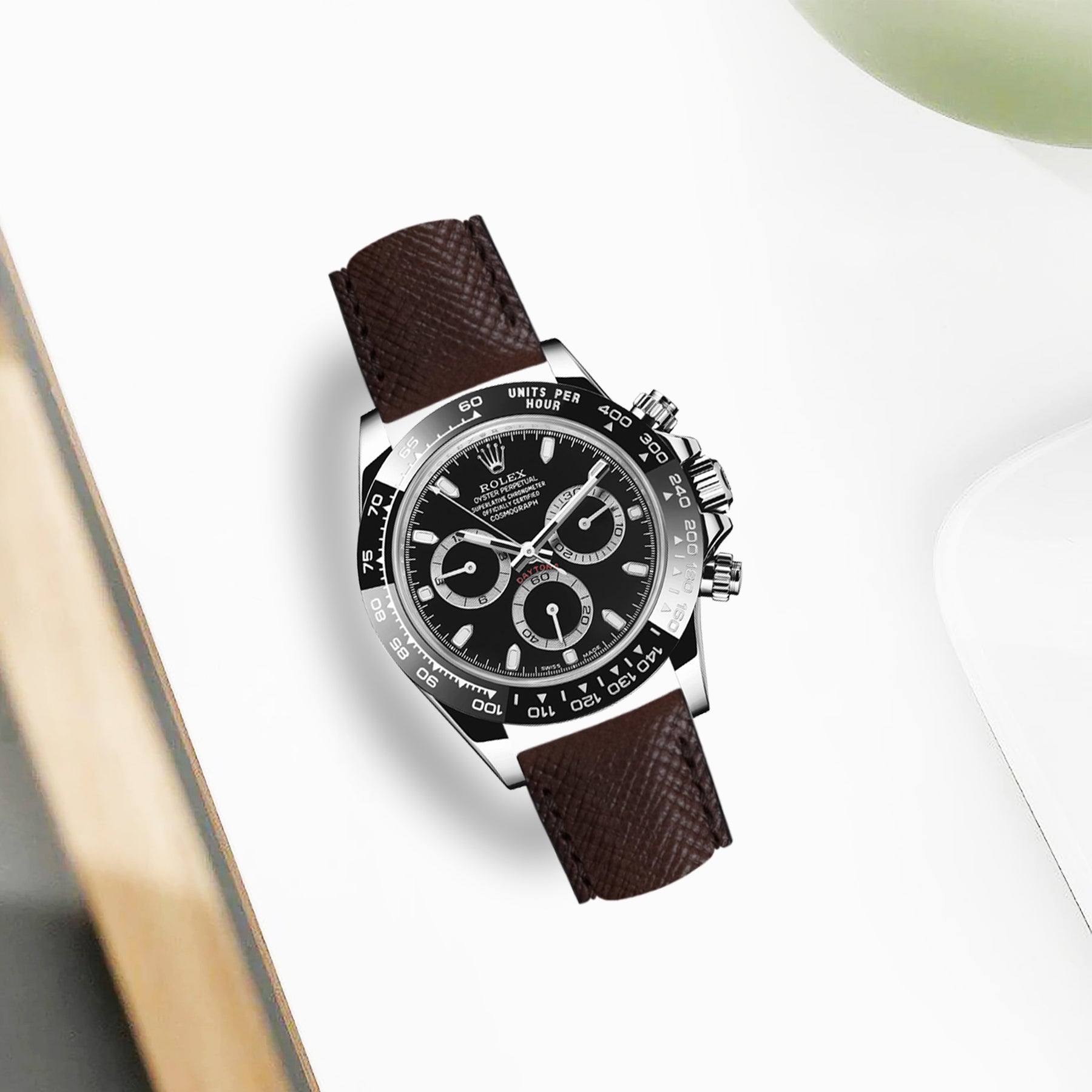 Patron Roulex Rolex Daytona Straps - Patron Walnut – Liger Straps