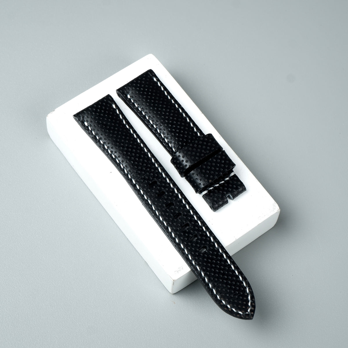 Omega Dark Side Of The Moon Straps - Perforated Black – Liger Straps