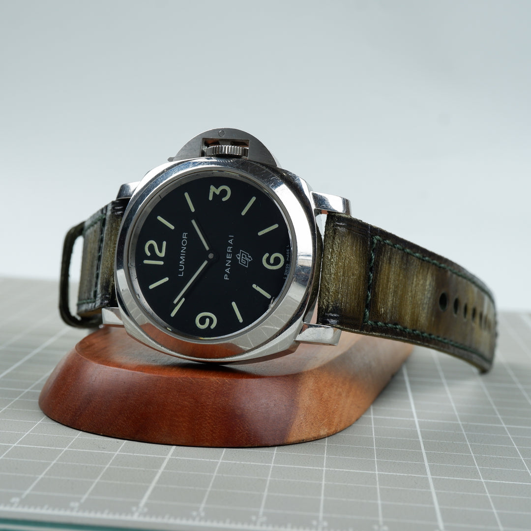 Panerai Luminor Straps Poesaka Green Liger Straps