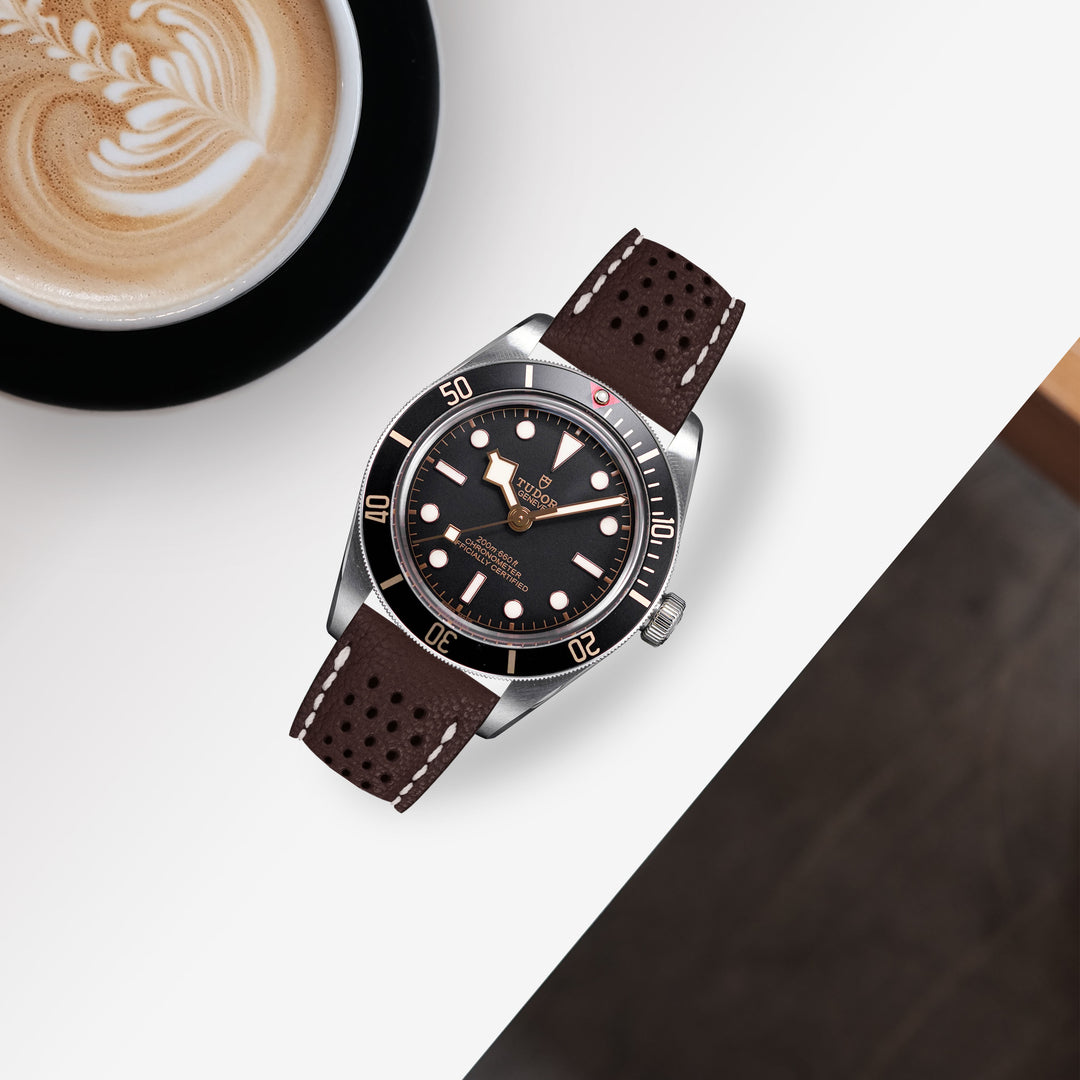 Tudor Blackbay Fifty Eight 39mm Straps - Racing Moka – Liger Straps