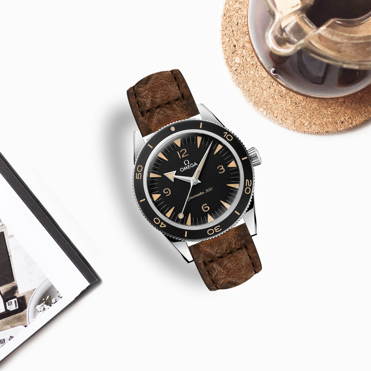 Omega Seamaster Heritage Straps - Rock Cognac – Liger Straps