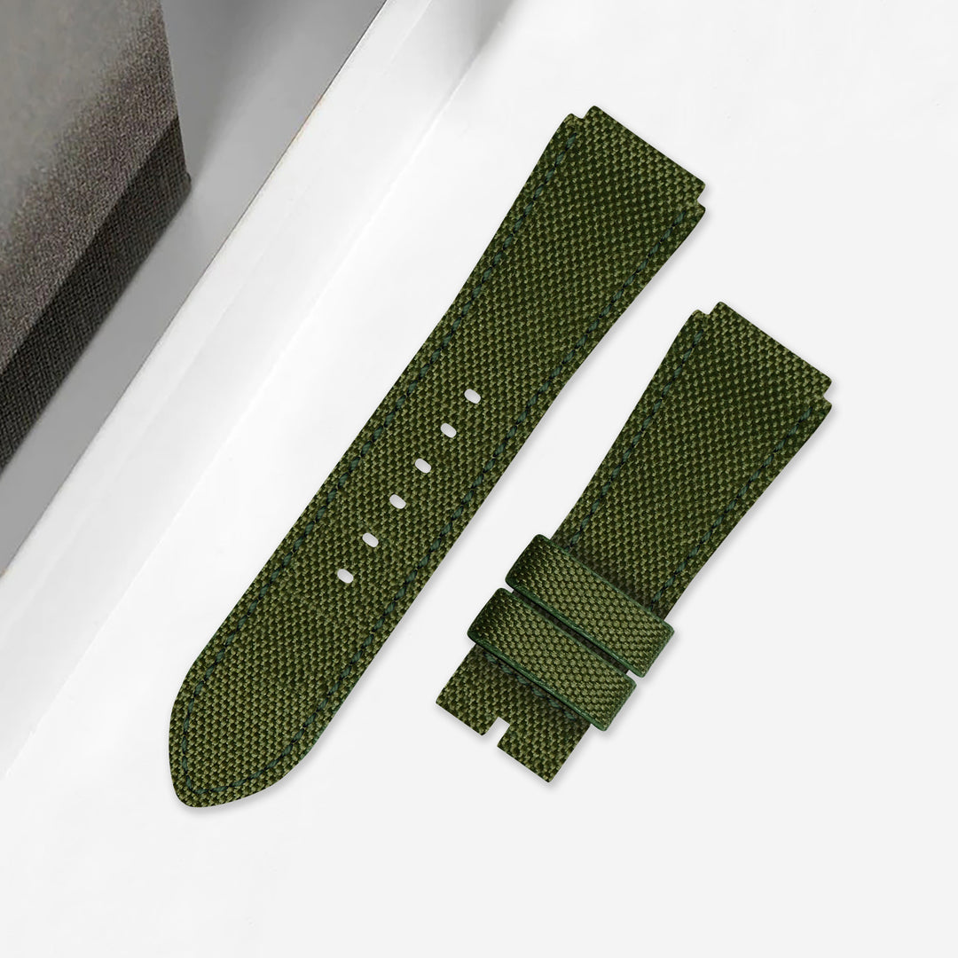 Zenith Defy Straps - Canvas Olive – Liger Straps