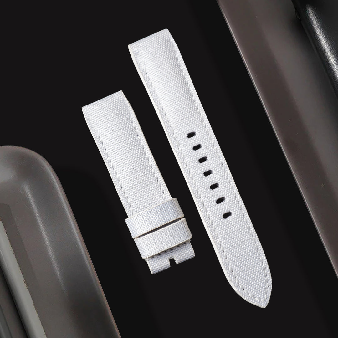 IWC Easx Change Straps - Canvas White – Liger Straps
