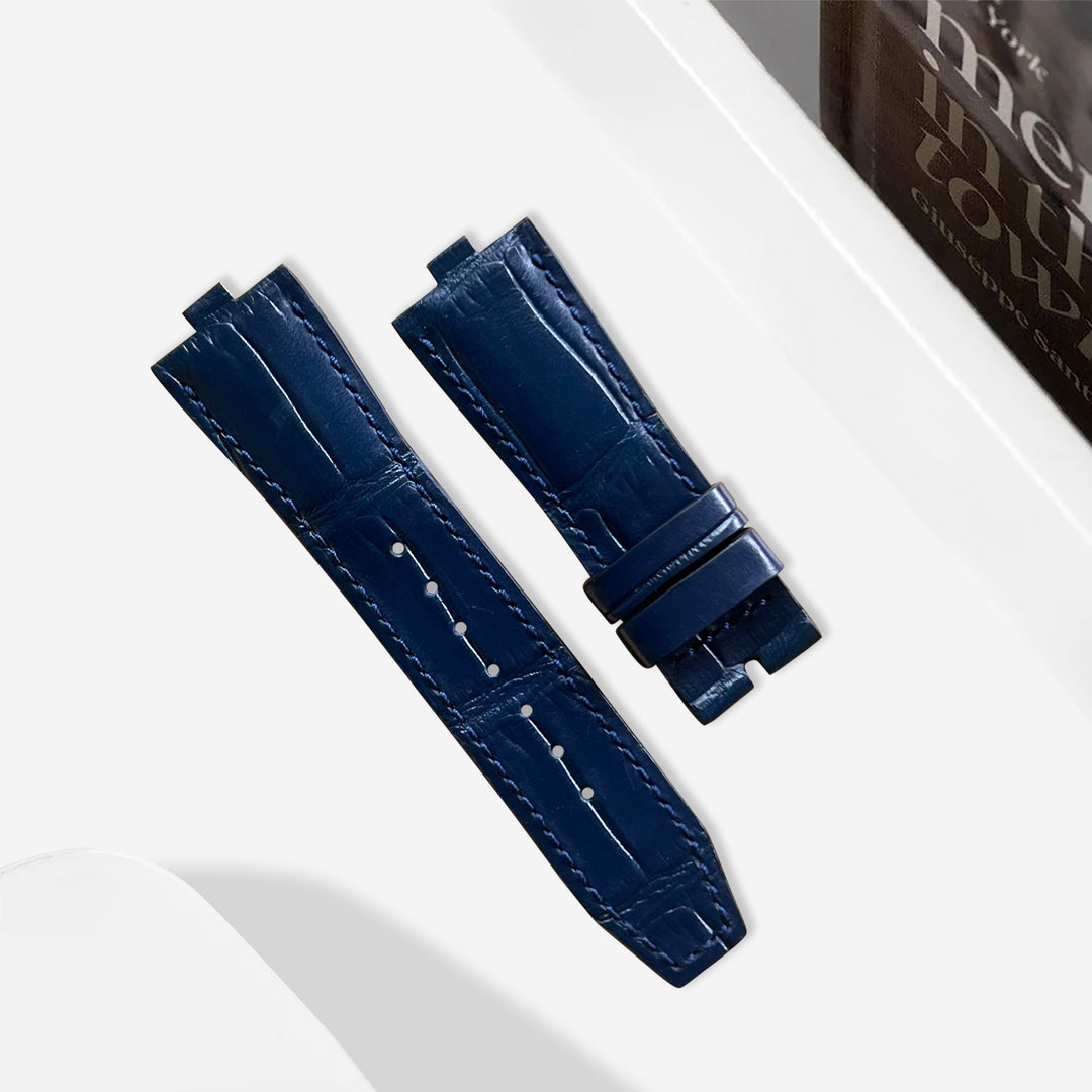Vacheron Constantin Straps - Croco Navy Blue – Liger Straps