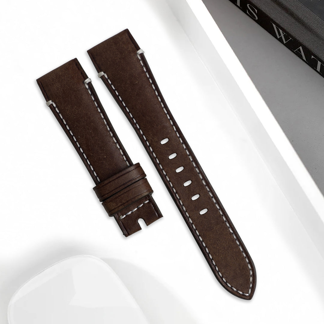 IWC Easx Change Straps - Diablo Dark Brown – Liger Straps