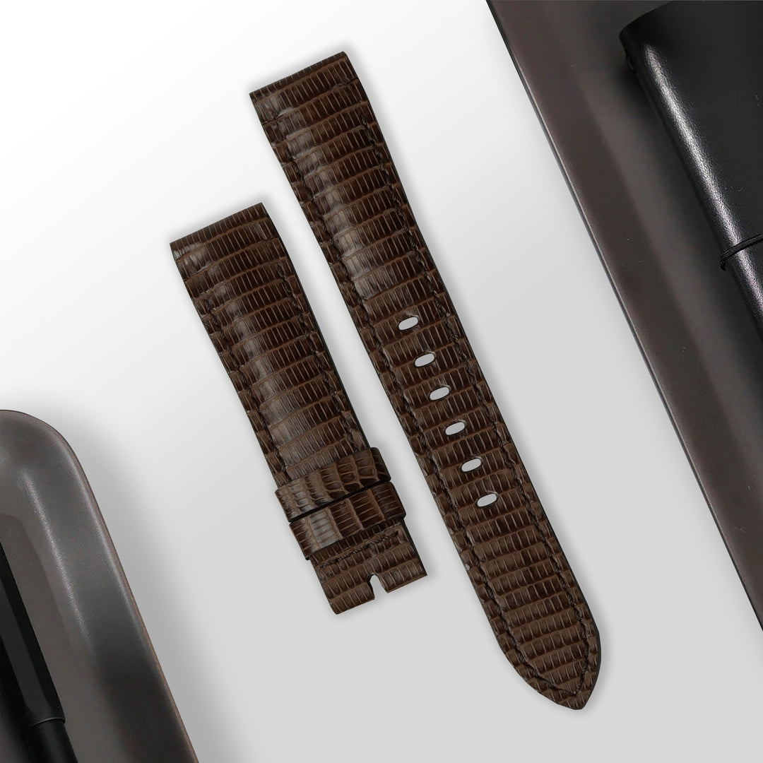 IWC Easx Change Straps - Lizard Chocolatini – Liger Straps