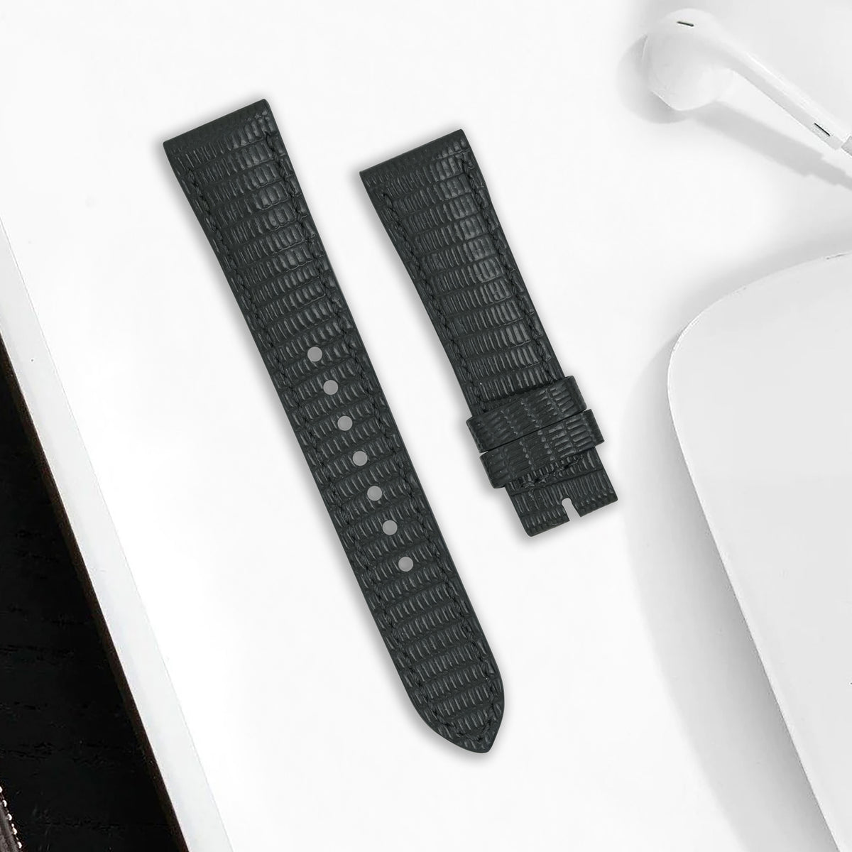 Rolex Datejust Straps - Lizard Graphite – Liger Straps
