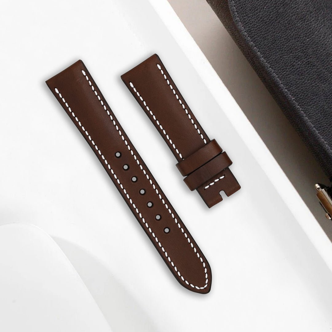 Breitling Super Ocean Heritage Straps - Minerva Walnut – Liger Straps