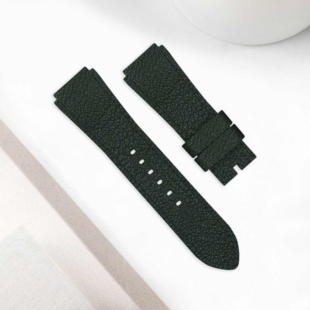 ZENITH グリップ　迷彩 Zenith Defy Straps - Chevre Hunter Green – Liger Straps