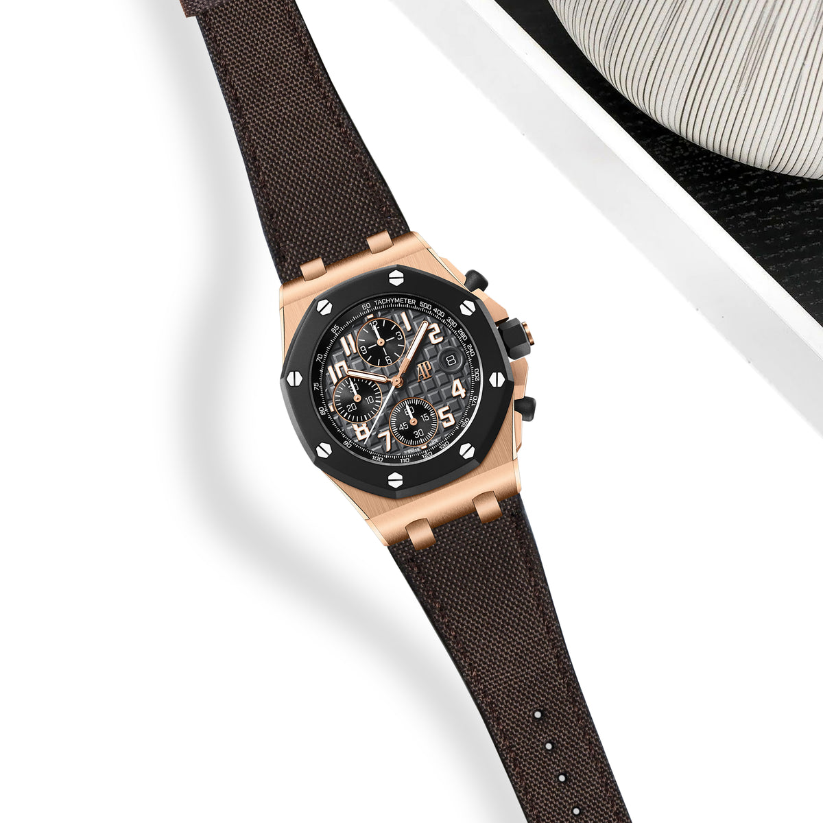 AP Interchangeable Quick Release Straps - AP Canvas Deep Taupe – Liger ...