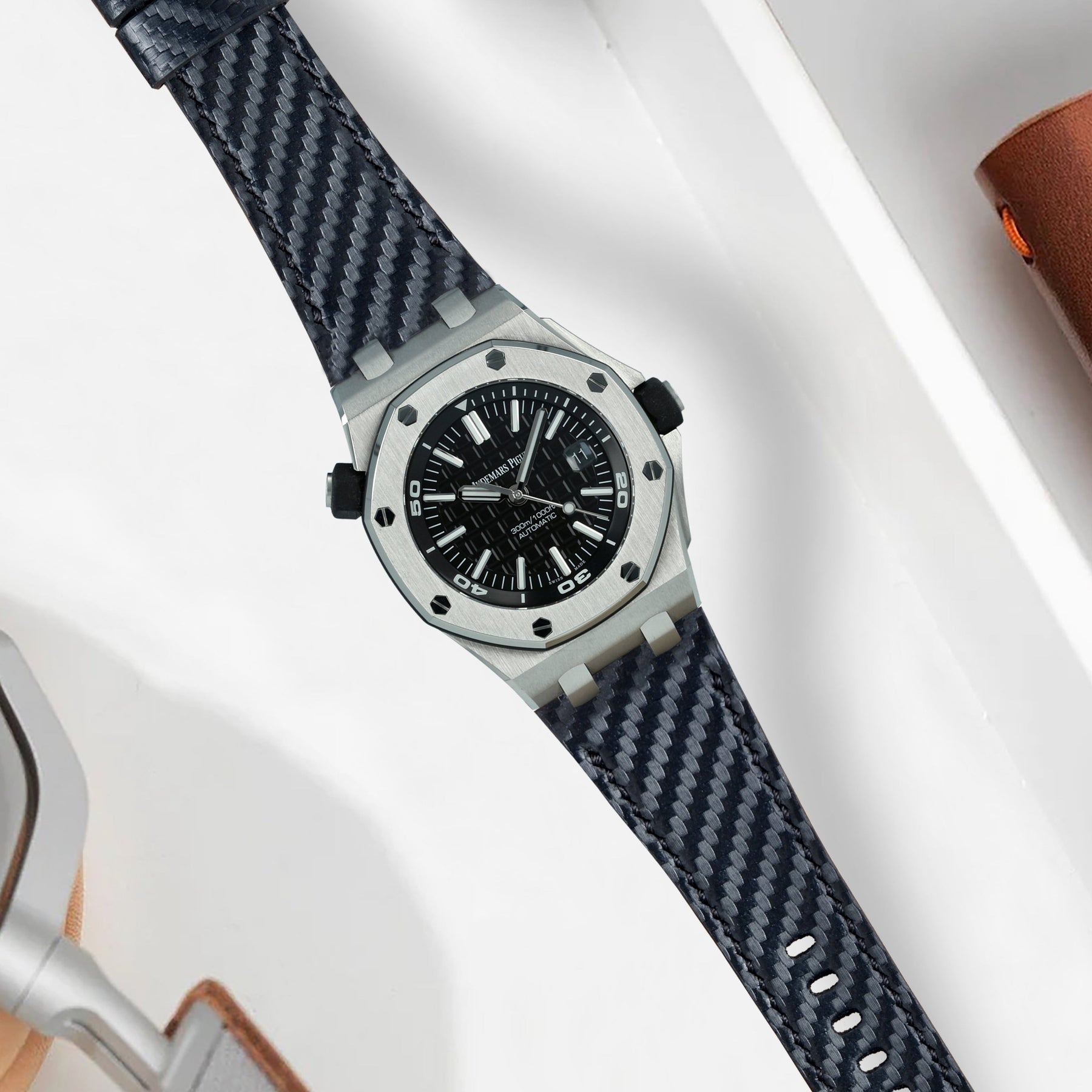 AP ROO Diver Straps - AP Carbon Fiber – Liger Straps