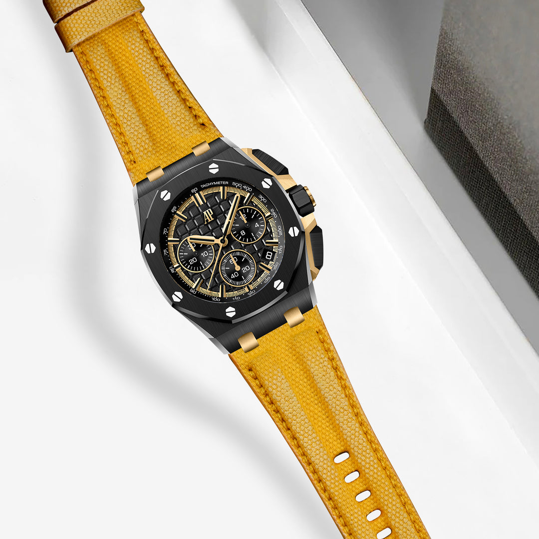 Audemars piguet yellow strap sale