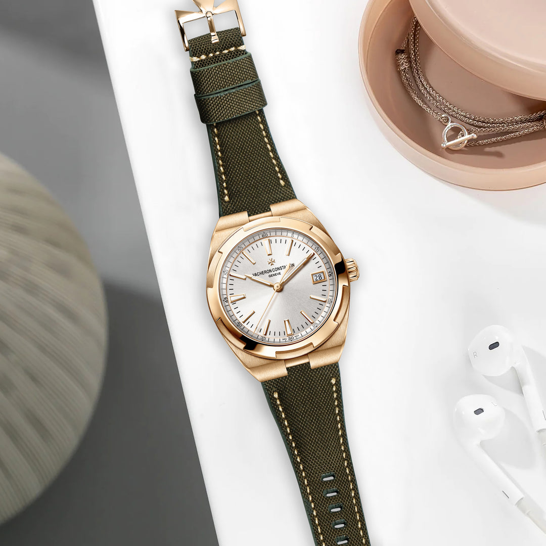 Vacheron Constantin Straps - Canvas Army Green – Liger Straps