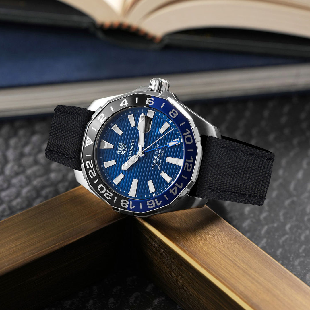 Tag heuer Aquaracer Straps - Canvas Black – Liger Straps