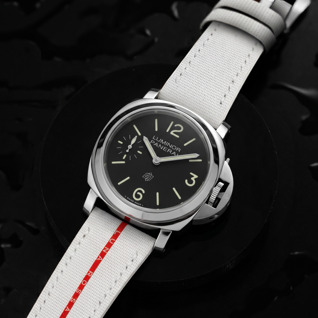 Panerai Luminor Straps - Canvas White Luna Rossa – Liger Straps