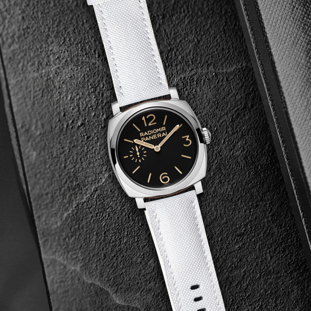 Panerai Radiomir 1940 Straps - Canvas White – Liger Straps