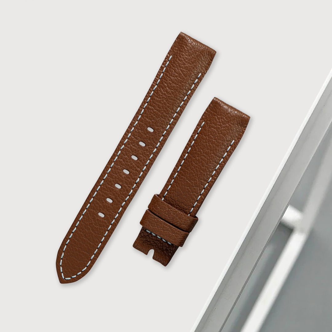 IWC 純正ストラップ EASX-CHANGE ブラウンレザー XS IWC Easx Change Straps - Chevre Brown – Liger Straps