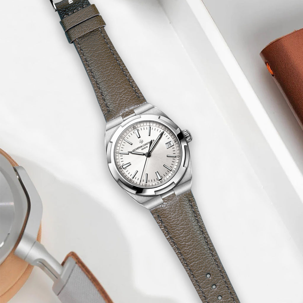 Vacheron Constantin Straps - Chevre Taupe – Liger Straps