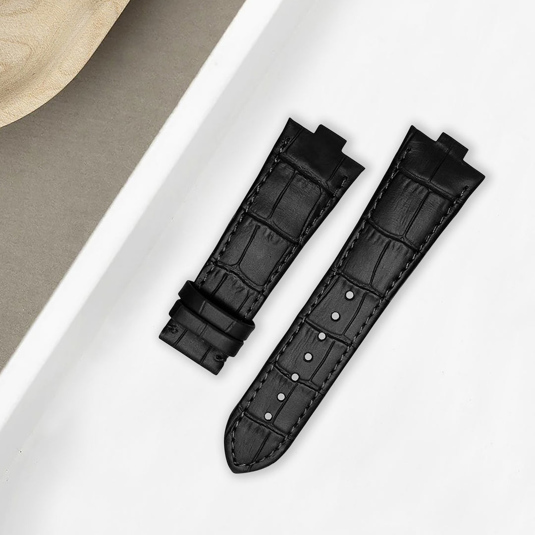 VACHERON CONSTANTIN ベルト クロコダイル　レザー　ブラック VACHERON CONSTANTIN ベルト クロコダイル レザー ブラック