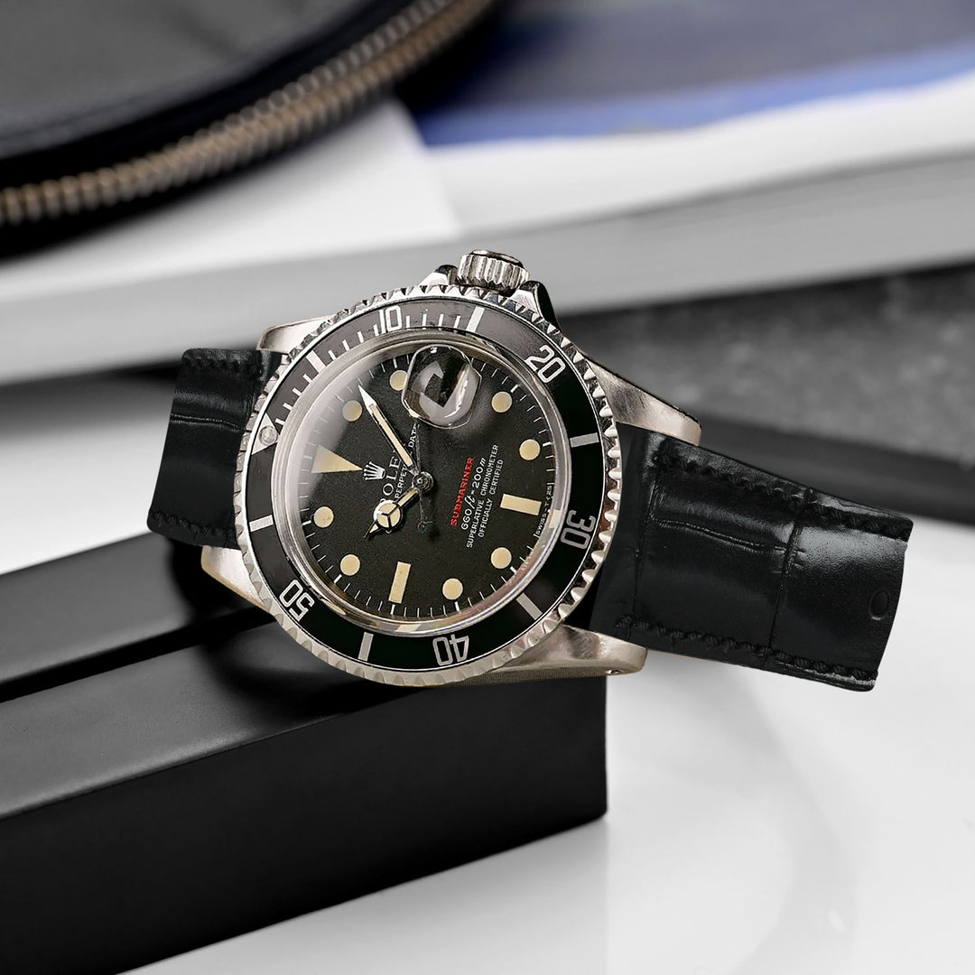 ROLEX サブマリーナ black Pre-Owned Rolex Submariner Date Black 40 - Non-Ceramic