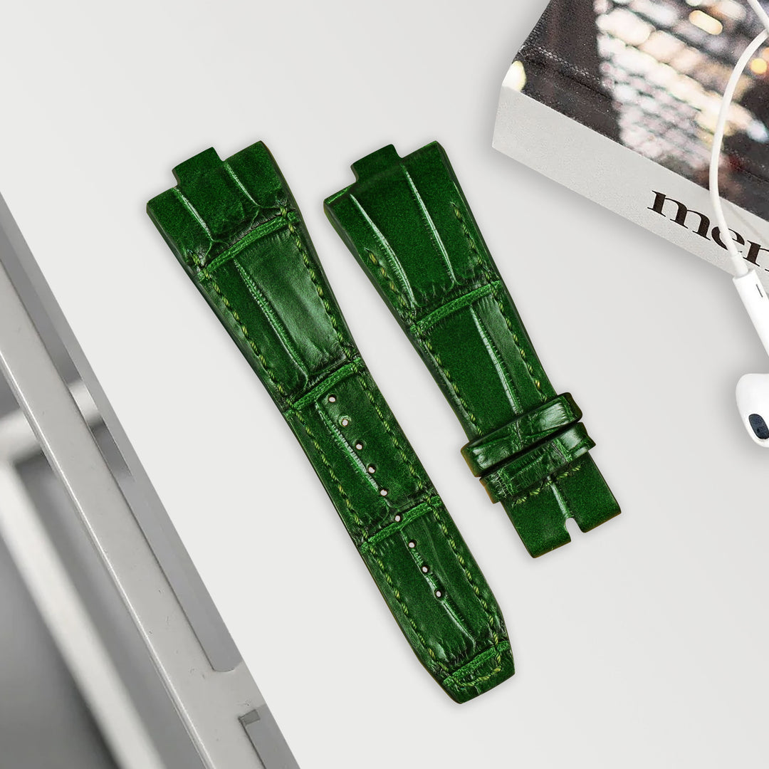 Vacheron Constantin Straps - Croco British Green – Liger Straps