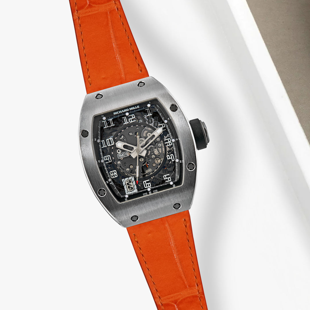 Richard Mille Straps - Croco Orange – Liger Straps