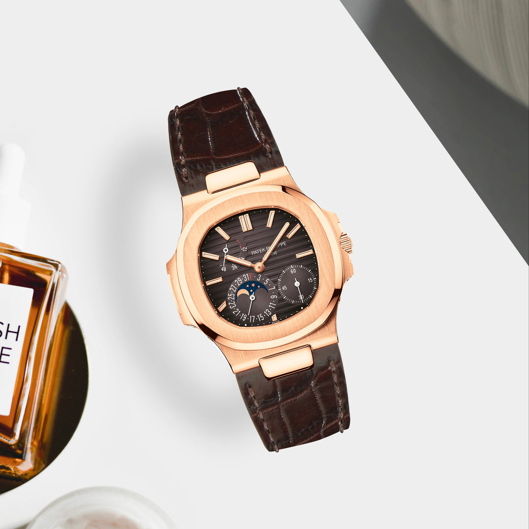 Patek Nautilus Straps - Croco Tobacco – Liger Straps