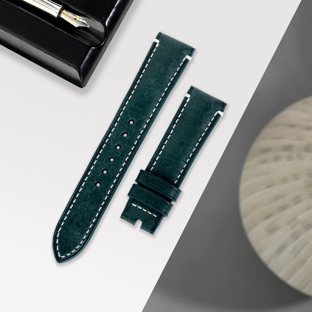 Omega Seamaster Diver 300m Straps - Diablo Sapphire – Liger Straps