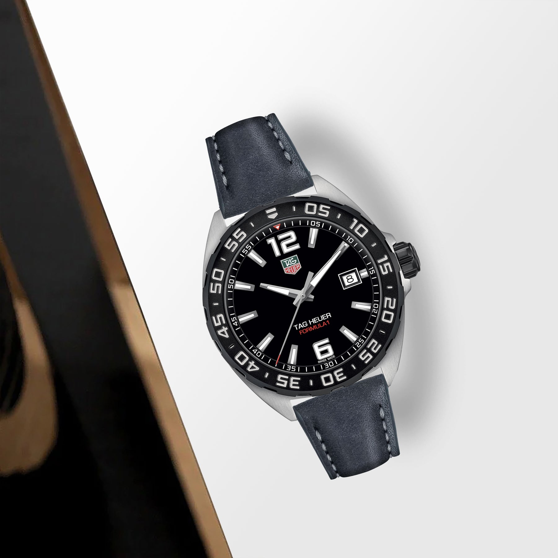 TAG Heuer Formula 1 ラバーベルト Tag Heuer Formula 1 Straps - Diablo Steel Grey – Liger Straps