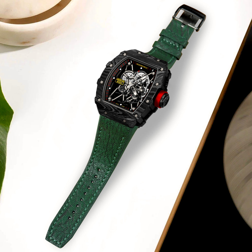 Richard Mille Straps - Elephant Dark Green – Liger Straps