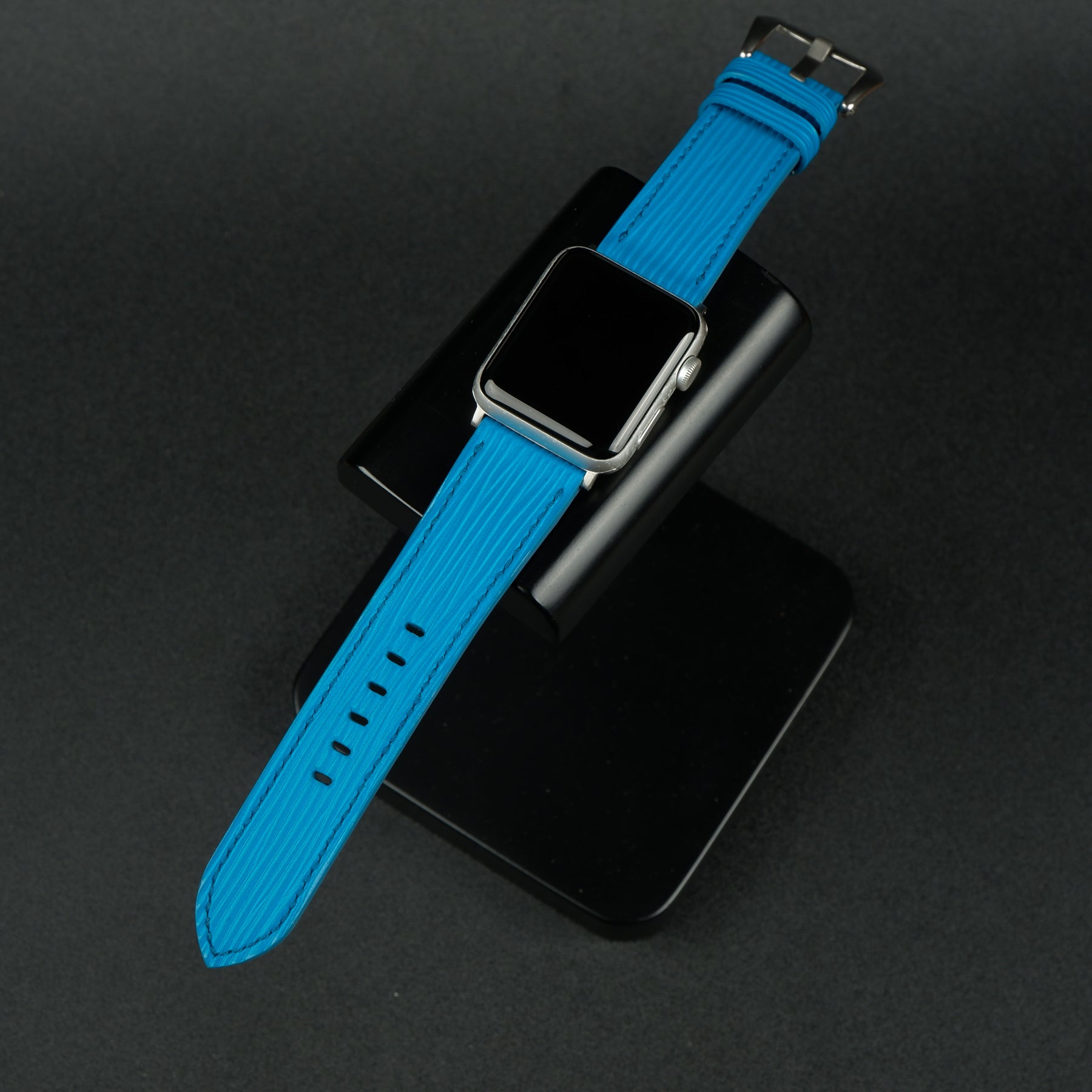 Apple Watch Straps Epi Sky Blue – Liger Straps - Main Image